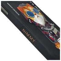 Nimmy Glasses Cool Katės dėklas iPhone 15 Pro – juodas