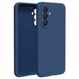 Etteri Silikoninis Mag dėklas skirtas Samsung Galaxy A57 5G tamsiai mėlynas