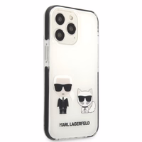 Karl Lagerfeld KLHCP13XTPEKCW Dėklas telefonui iPhone 13 Pro Max 6.7" - baltas (m) Karl&Choupette
