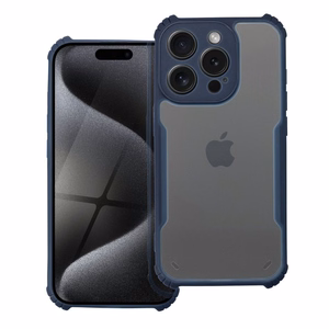 Atsparus kritimams dėklas (m) telefonui IPHONE 12 - juodas (m)