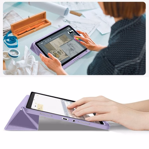 Tech-Protect SmartCase Pen deklas Xiaomi Redmi Pad 2 11.0 - Violetinis