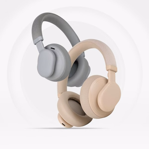 FORCELL F-AUDIO Touch Beat belaidės ausinės bluetooth ANC smėlinės