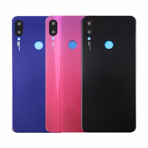 Galinis dangtelis skirtas Xiaomi Redmi Note 7 / Red / (su kameros stikliuku) / HQ