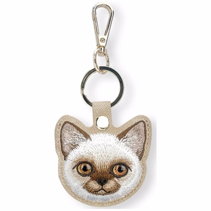 Nimmy New Big Eyed Pet 2.0 didžiaakės katės formos sekiklio dėklas – rudas