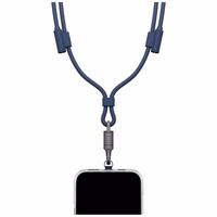 Laidas ENERGEA Lasso Lanyard virvutė telefonui USB-C - USB-C 1.5m 240W mėlynas