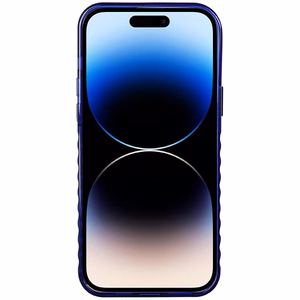 Audi IML Magnetinis dėklas telefonui iPhone 14 Pro - mėlynas