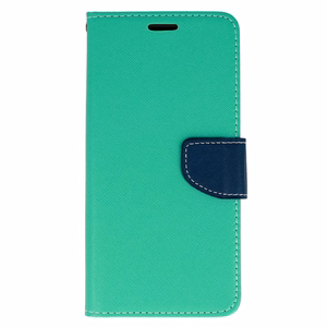 Fancy dėklas telefonui Samsung Galaxy S21 Ultra mėtų-tamsiai mėlynas