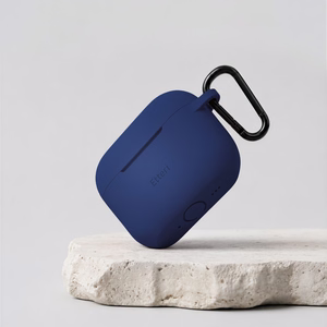 Etteri silikoninis dėklas, skirtas AirPods Pro 3 tamsiai mėlynas