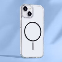 Anti Shock Thin Mag dėklas for iPhone 16 6,1" juodas