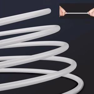 Dudao X1PROT įstatomos laidinės USB-C ausinės 1.2m - baltos