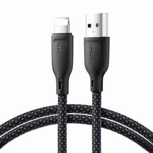 Joyroom Multi-Color Series S-A34 кабель USB-A Lightning 3A 1м - чёрный