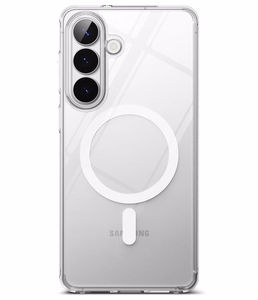 Ringke Fusion Magnetic MagSafe Dėklas for Samsung Galaxy S26+ - skaidrus