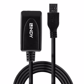 USB3 prailginimo laidas 5m 43155 Lindy