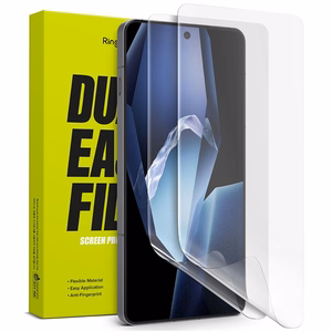 Ringke Dual Easy 2 dalių apsauginis stiklas OnePlus 13R telefonui - skaidrus