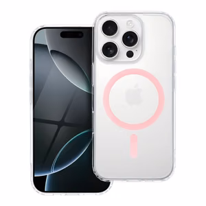 Case for Samsung A16 5G / A16 4G Drop Glue Colorful Ring Mag Cover compatible with MagSafe pink