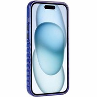 Audi IML Magnetinis dėklas su dideliu logotipu telefonui iPhone 15/14/13 - mėlynas