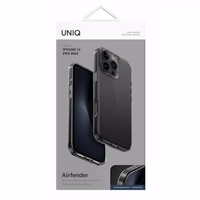 Uniq Air Fender dėklas telefonui iPhone 16 Pro Max - pilkas