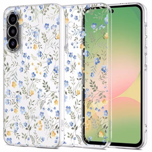 Tech-Protect FlexAir deklas Samsung Galaxy A27, skaidrus su geliu raštu