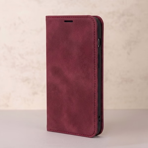 Smart Suede dėklas Honor 600 / Honor 600 Pro bordo