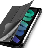 DUX DUCIS dėklas DOMO sulankstomas su pieštuko laikikliu iPad mini 7/6 juodas