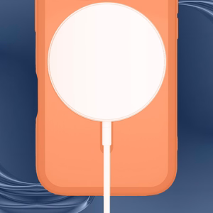 3mk Misty MagCase dėklas iPhone 17 Pro - oranžinis