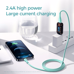 USB kabelis Joyroom (S-2030M8) "lightning" (2.4A) 2m žalias