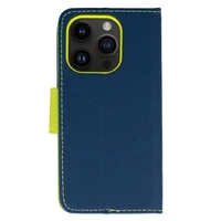 Stilingas dėklas telefonui Iphone 12 Pro Max (m) - mėlynas žalias