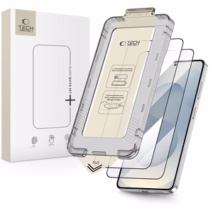 Grūdintas stiklas TECH-PROTECT Quick SET+ 2-PACK GALAXY S26+ Plus juodas