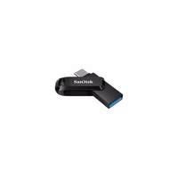 SanDisk Ultra Dual Drive Go USB atmintukas 64 GB USB Type-A / USB Type-C 3.2 Gen 1 (3.1 Gen 1) Juoda