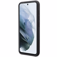 Karl Lagerfeld silikoninis Choupette dėklas telefonui Samsung Galaxy S24 - juodas