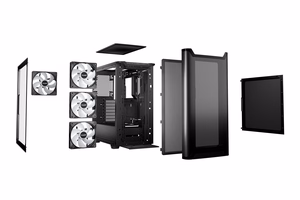 be quiet! Pure Base 501 LX Midi Tower juodas