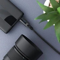 FORCELL F-ENERGY C277 kabelis Type C į Type C QC4.0 PD 5A 100W Skaitmeninis 1,2 m juodas