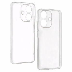 Itin plonas 1mm dėklas telefonui Realme C61 permatomas