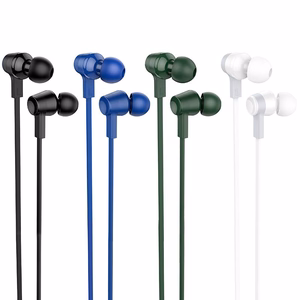 HOCO laidinės ausinės Jack 3,5 mm su mikrofonu M86 mėlynos