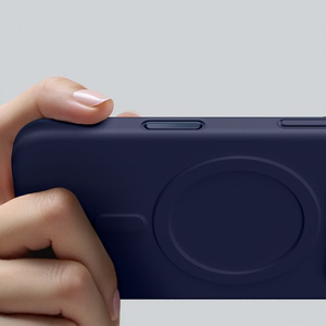 AmazingThing Minimal Air dėklas telefonui iPhone 17 Pro Max suderinamas su MagSafe - mėlynas