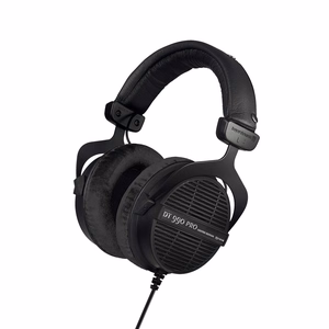 Beyerdynamic DT 990 PRO Black Limited Edition – studijinės ausinės, atviro tipo, 250 Ω, juodos (43000219)
