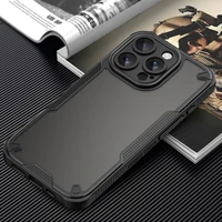 Defender Matinis dėklas for iPhone 16 Pro 6,3" juodas