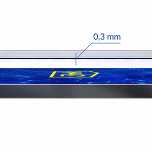 Grūdintas stiklas Xiaomi Redmi Note 12 Pro 9H iš 3mk HardGlass Lite serijos