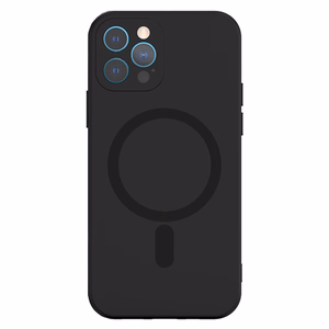 TEL PROTECT MagSilicone Dėklas Iphone 15 Pro juodas