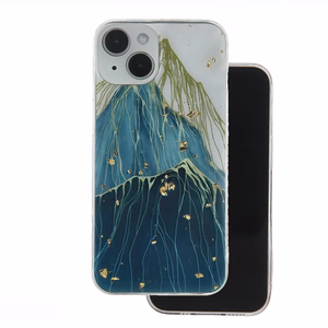 Gold Glam dėklas telefonui Samsung Galaxy A15 4G / A15 5G kalnas