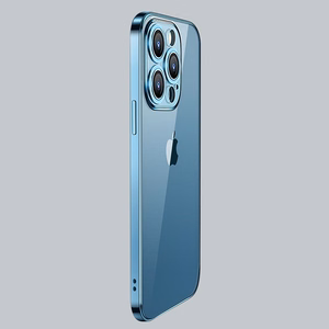 Joyroom Chery Mirror dėklas iPhone 13 Pro metalinis rėmas sidabrinis (JR-BP908 sidabrinis)