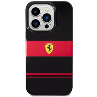 Ferrari FEHMP14LUCOK iPhone 14 Pro 6.1" juodas/juodas kietas dėklas IMD Combi Magsafe