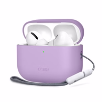 Tech-Protect silikoninis dėklas AirPods Pro 3 violetinis