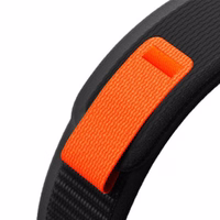TECH-PROTECT NYLON GARMIN FENIX 5 / 6 / 6 PRO / 7 JUODAS/ORANŽINIS