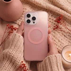 Tecto Shield Mistiq Mag dėklas, skirtas iPhone 13 / 14 6,1", rožinis