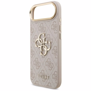 Guess 4G Charms Collection Magnetinis dėklas telefonui iPhone 17 Pro - rudas