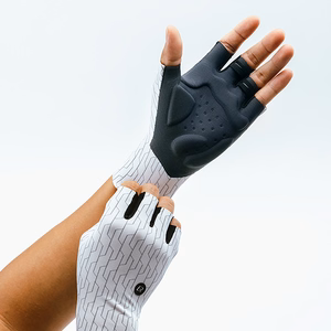 Rockbros Road Cycling Gloves Size: S - Black and White