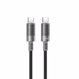 XO kabelis NB-Q282B PD USB-C - USB-C 1,0 m 60 W juodas