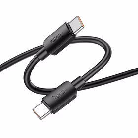 Kabelis USB C į USB C Hoco PD 6A 100W 1 m X96 juodas