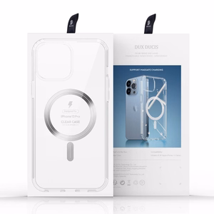 Dėklas Dux Ducis Clin Magsafe Apple iPhone 12/12 Pro skaidrus